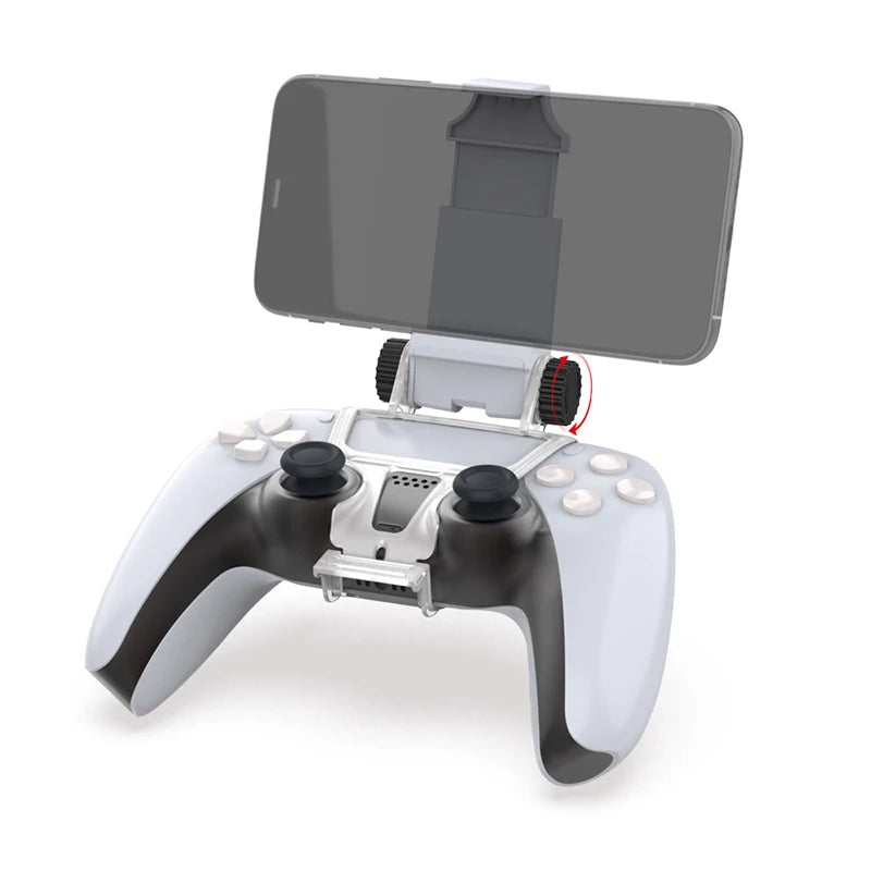 SmartPhone Clamp Adjustable Game Clip for SONY PlayStation 5 PS5 Wireless Controller Gamepad Mobile Phone Holder Bracket