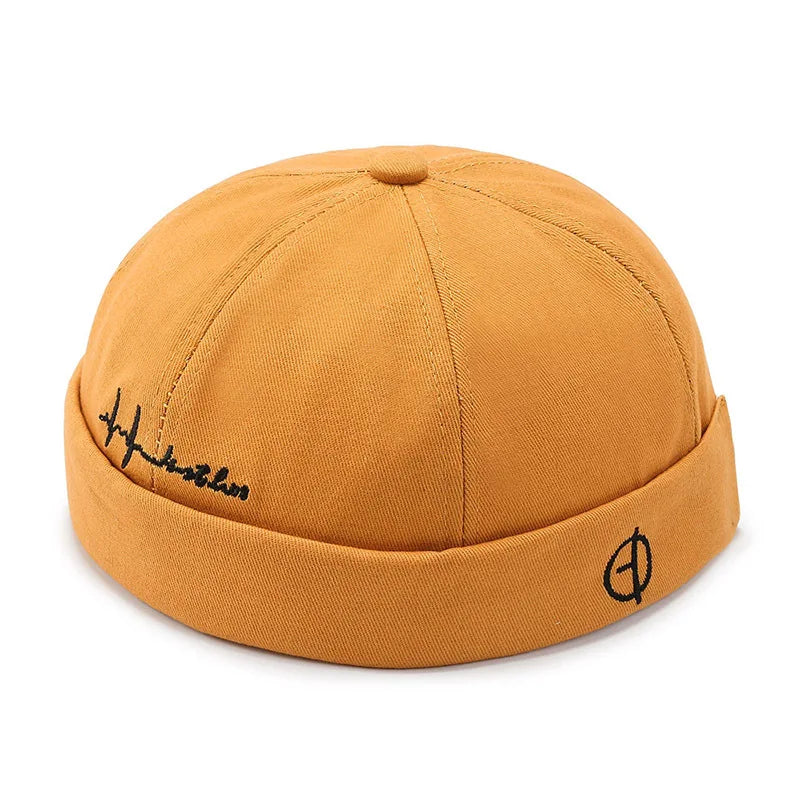 New Hat For Men And Women In Spring And Autumn Brimless Hat Hip Hop Hat Without Brim