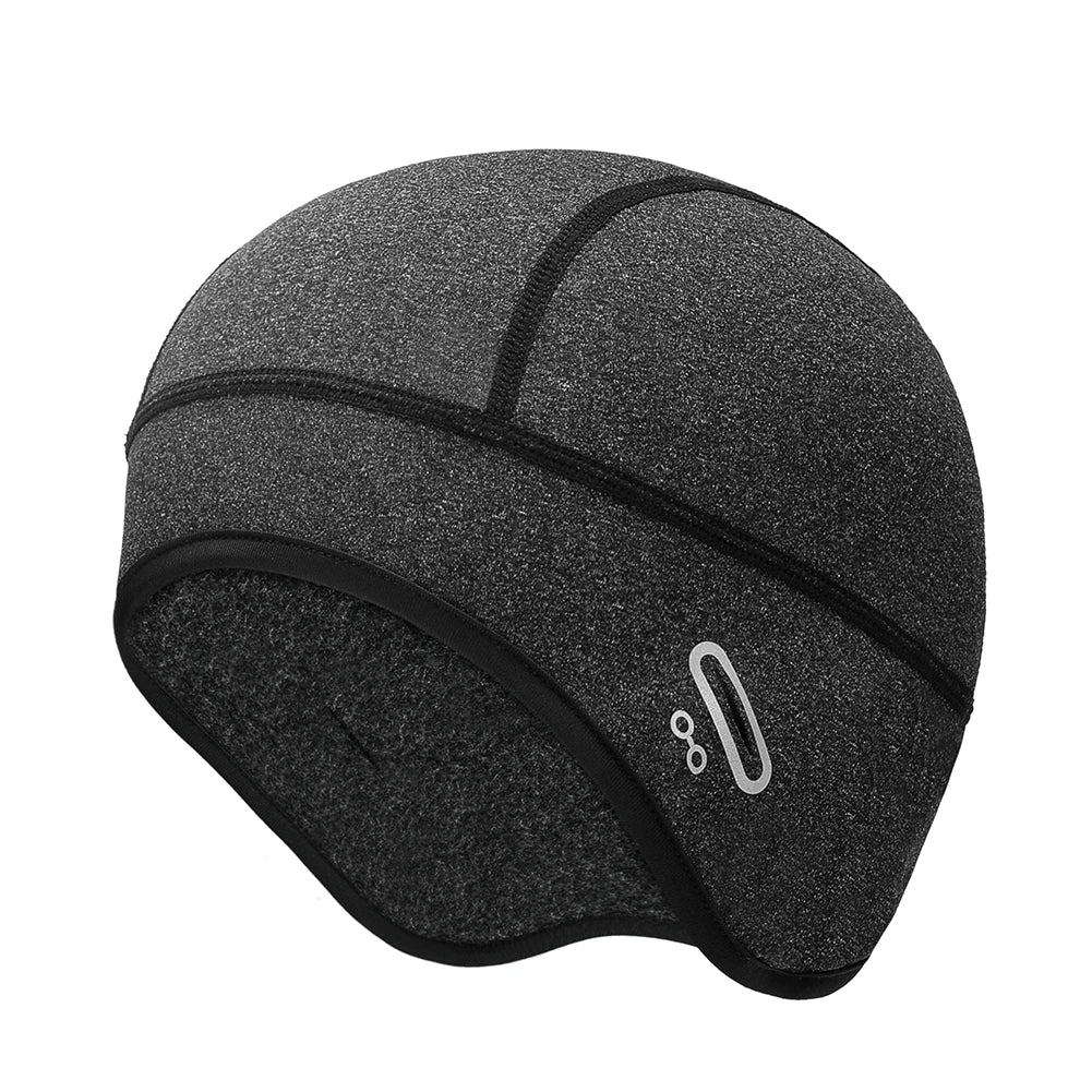 Winter Windproof Cycling Hat Male Thermal Beanie Sports Fleece Headgear Cap for Men Coldproof Cycling Equipment