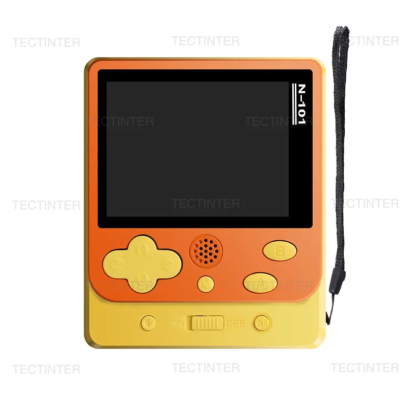 N101 2.5 Inch Mini Portable Retro Handheld Game Player Rechargeable Video Game Console Built-in 319 Classic Games Kids Gift