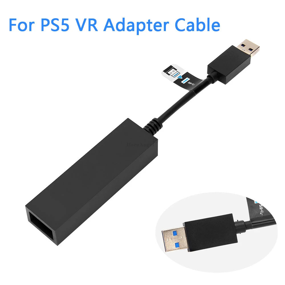 NEW For PS5 VR Cable Adapter For PS5 Console USB 3.0 Mini Camera Connector For PS VR To P5 Cable Adapter For PS5 Accessories