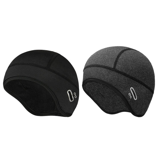 Winter Windproof Cycling Hat Male Thermal Beanie Sports Fleece Headgear Cap for Men Coldproof Cycling Equipment