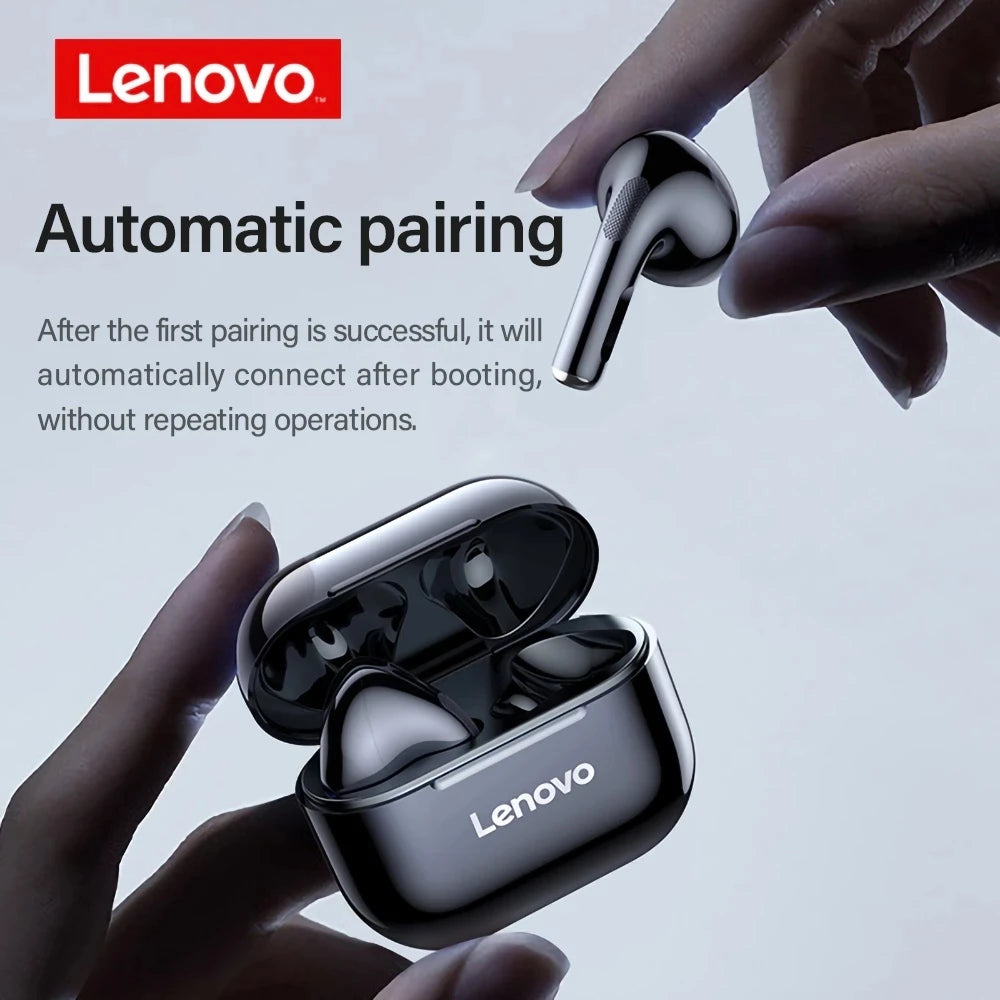 Original Lenovo LP40 Pro/LP40 TWS Earphones Wireless Bluetooth 5.1 Sport Noise Reduction Headphones Touch Control Earphones