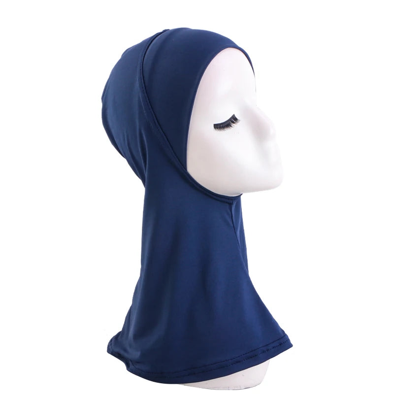 New Women Islamic Muslim Underscarf Inner Hijab Caps Veil Hijab Head Scarves Bonnet Soft Stretch Long Shawl Wrap Neck Hat