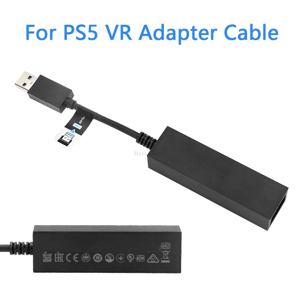 NEW For PS5 VR Cable Adapter For PS5 Console USB 3.0 Mini Camera Connector For PS VR To P5 Cable Adapter For PS5 Accessories