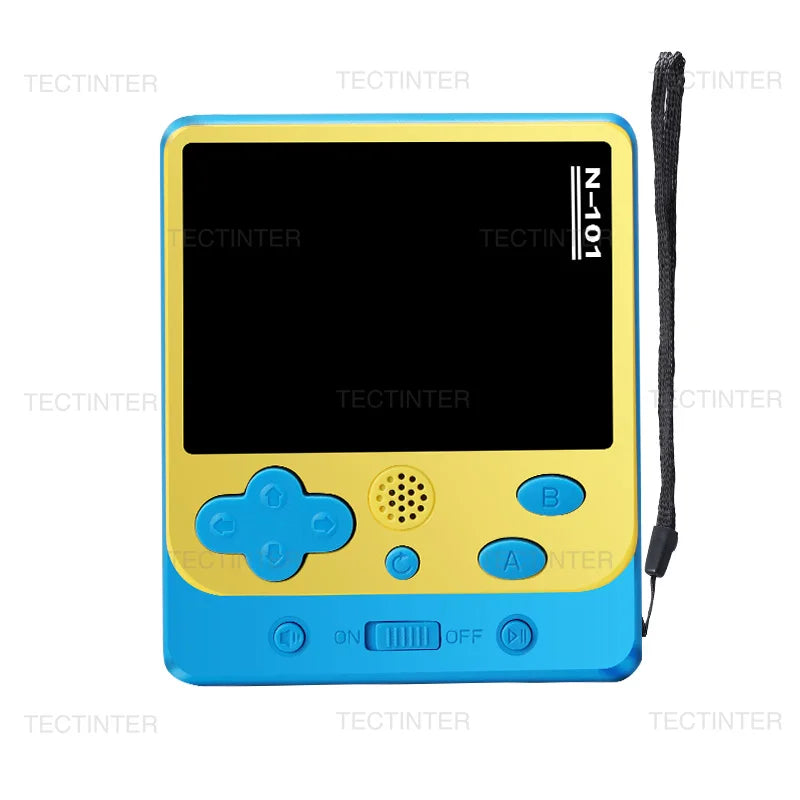 N101 2.5 Inch Mini Portable Retro Handheld Game Player Rechargeable Video Game Console Built-in 319 Classic Games Kids Gift