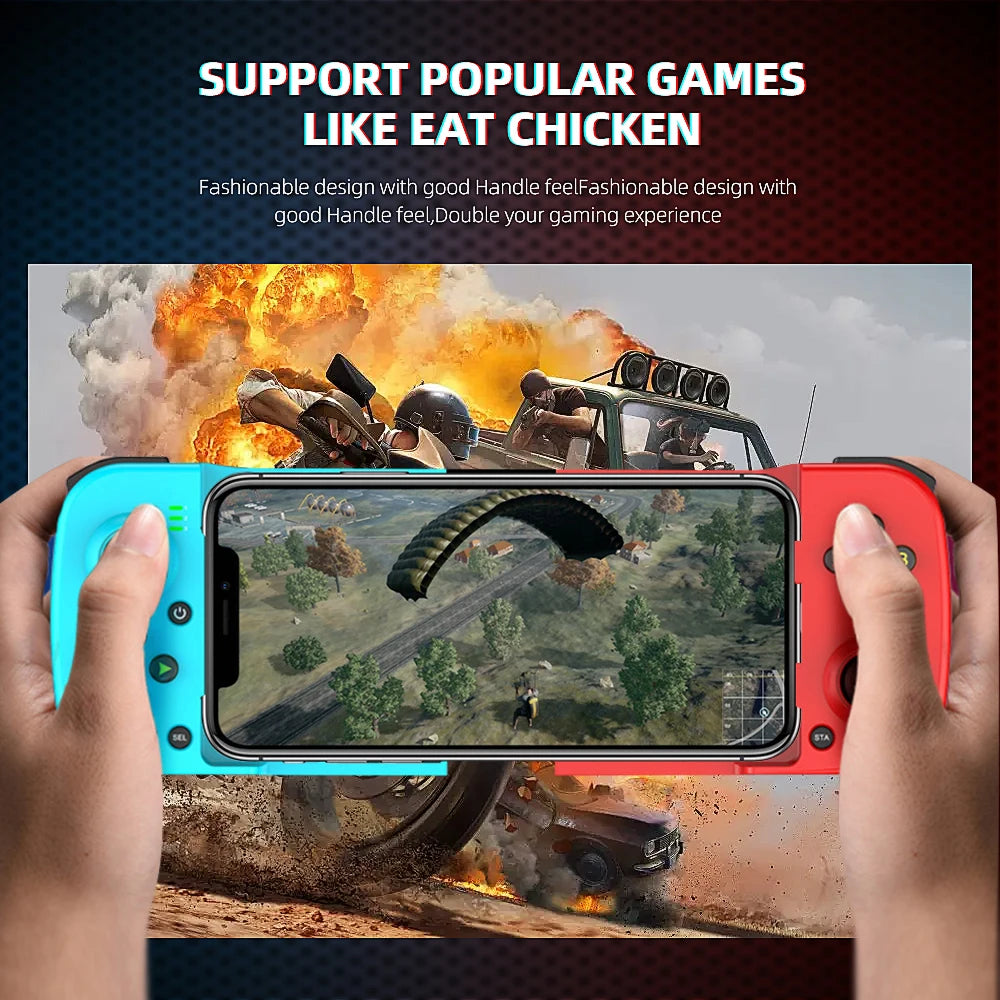 Gamepad For iPhone Android Cell Phone Control Bluetooth Controller Trigger Pubg Mobile Joystick Gaming Smartphone Mando Game Pad