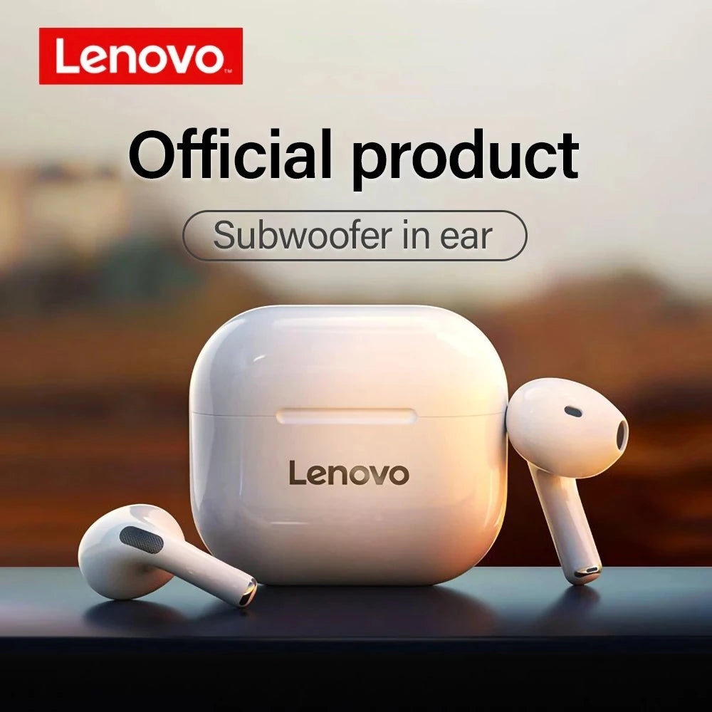 Original Lenovo LP40 Pro/LP40 TWS Earphones Wireless Bluetooth 5.1 Sport Noise Reduction Headphones Touch Control Earphones