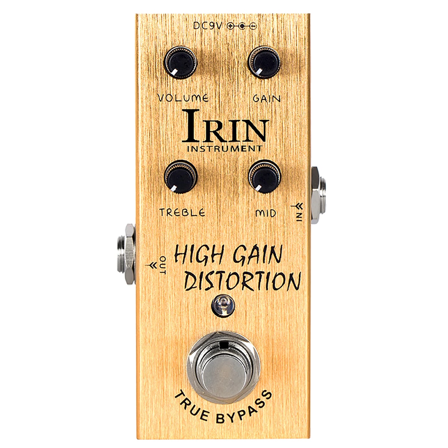 IRIN Electric Guitar Effects Pedal Vintage Overdrive/Crunch Distortion/Analog Delay/US Dream/Classic Chorus/Ultimate Drive Pedal