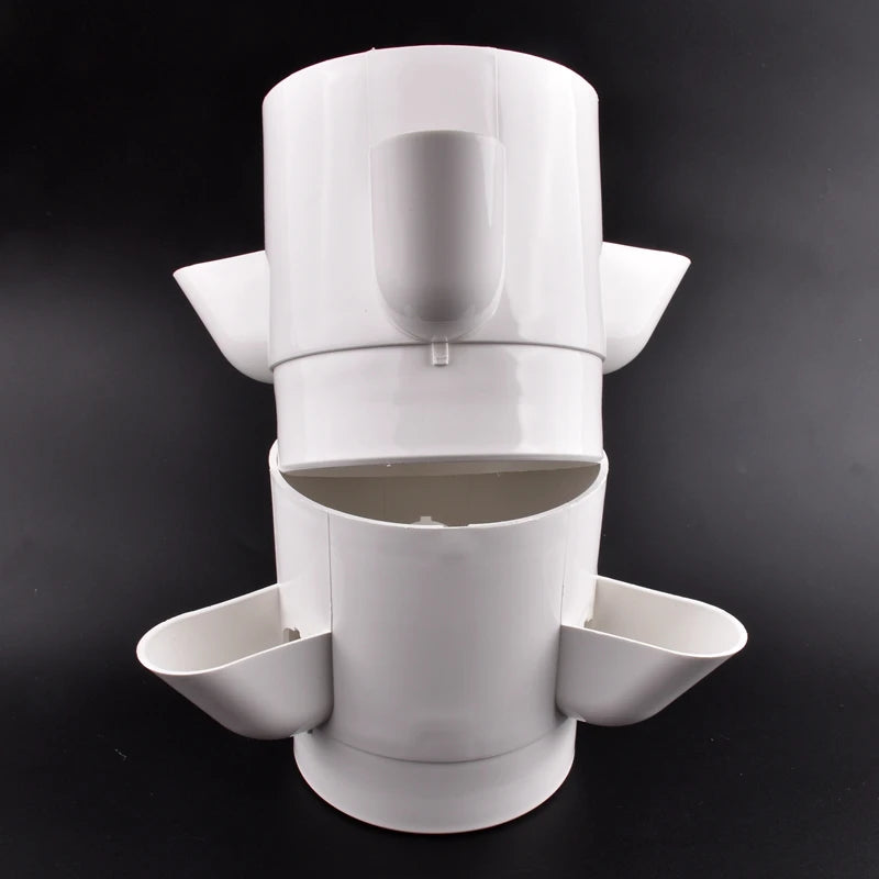 3/5 Hole Detachable PP Colonization Cups Of Vegetable Hydroponic Vertical Tower Planter Soilless Cultivation System Accessories