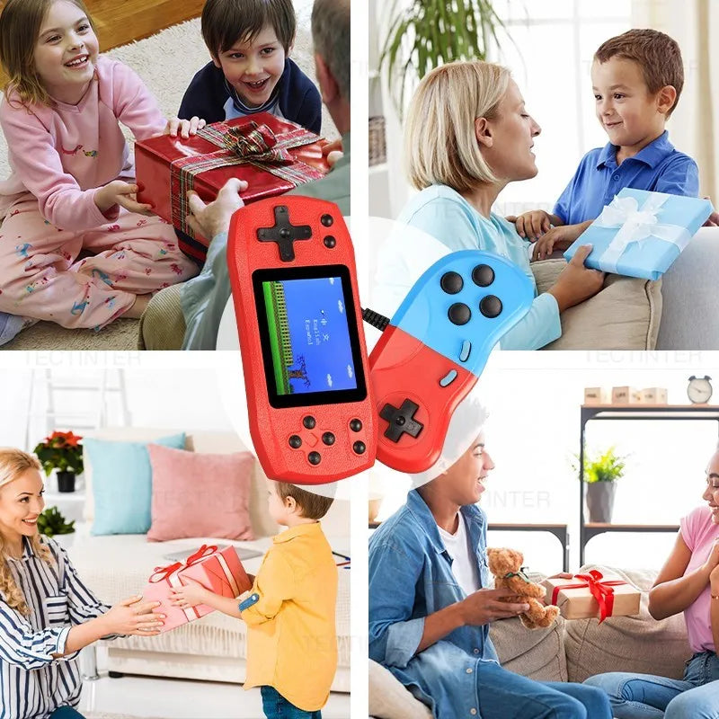 2.4 Inch Retro Video Game Console Built in 620 Classic Games Portable Handheld Game Player Rechargeable Console AV Ouput