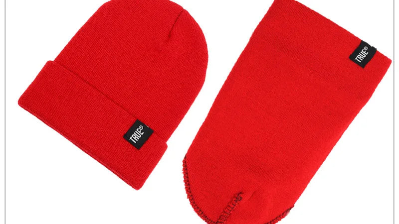 New Autumn and Winter Warm Knitted Hats for Women Men Ski Cap Fashion Casual Wool Beanie Hat Ladies Bonnets Skullies Beanies